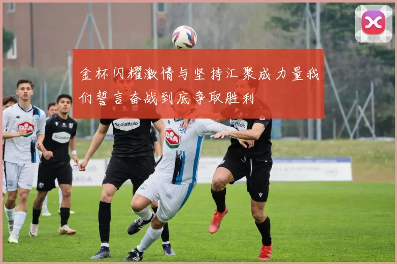 金杯闪耀激情与坚持汇聚成力量我们誓言奋战到底争取胜利